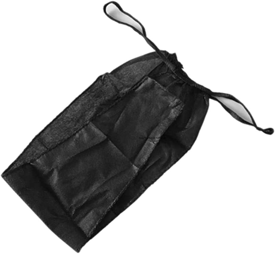 100 Pieces Disposable, String Fleece Tangas Panties Made of Fleece Ladies String Shape - Black, as Described image number 2