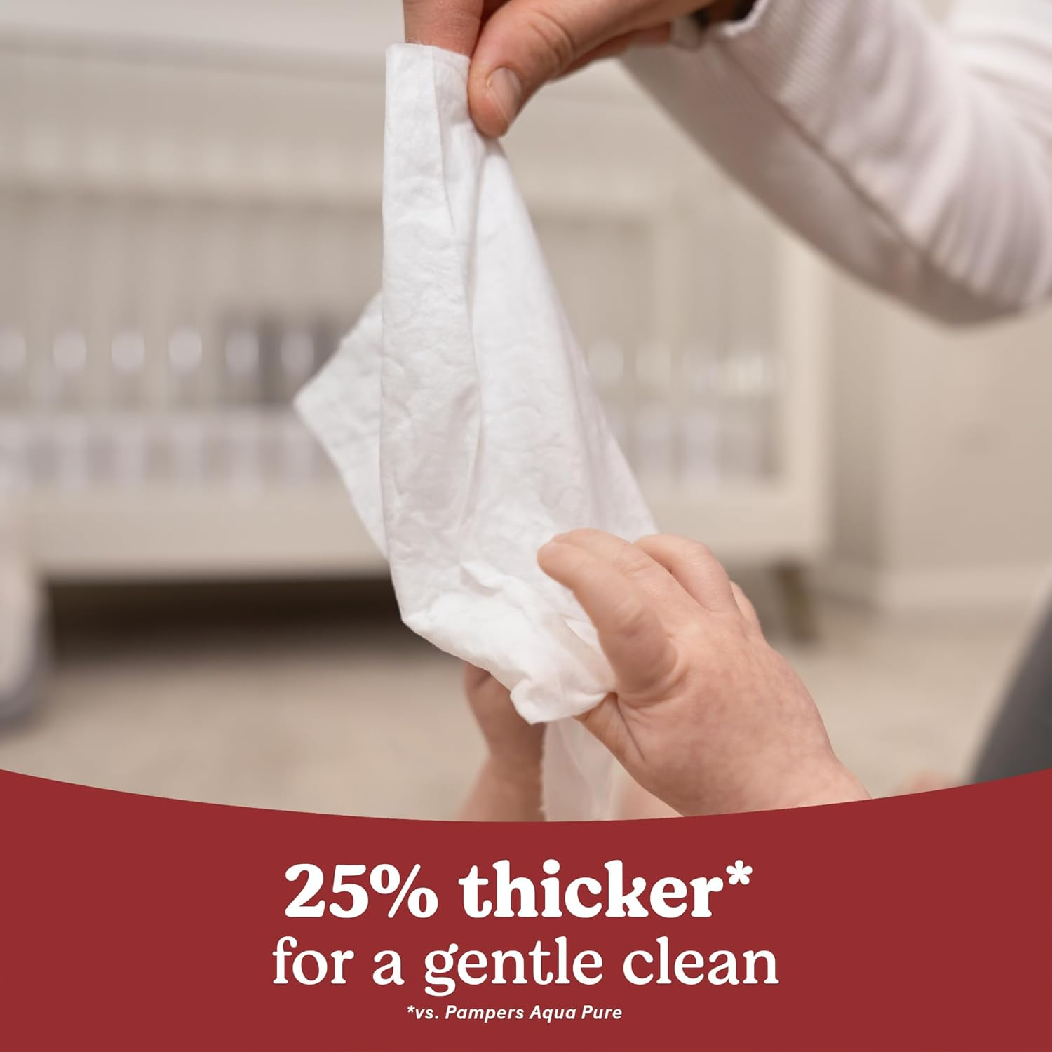 Huggies Scented Baby Wipes, Nourish Baby Diaper Wipes, 10 Push Button Packs (560 Wipes Total) image number 3