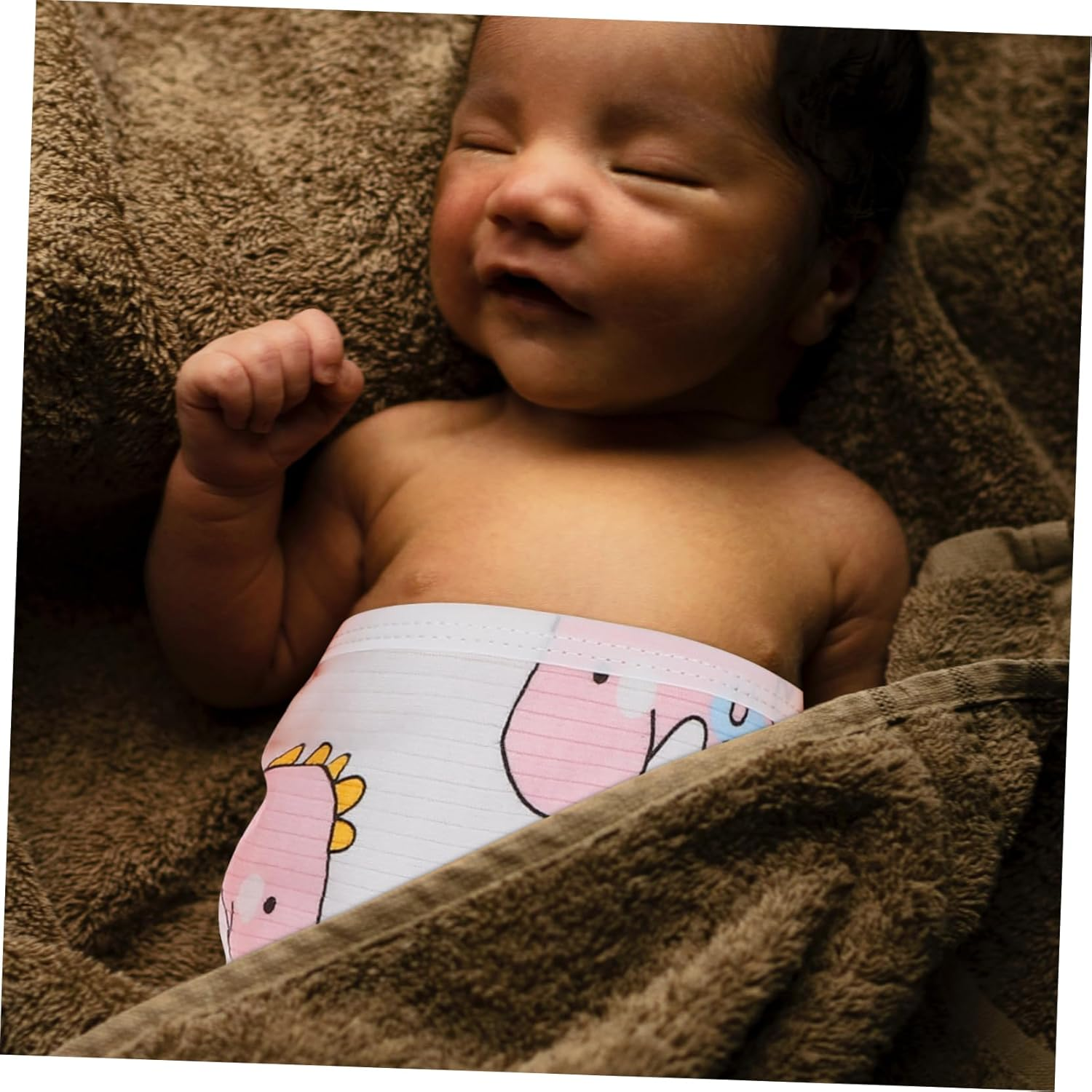 Belly Band Wrapping for Newborns Soft Breathable Belly Cover Boy Girl Adjustable image number 3