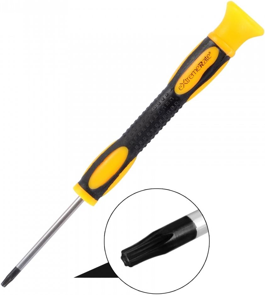 Extremerate T6 T8H Screwdriver Set Opening Tools Repair Kits for Xbox One, Xbox One Elite, Xbox One S,Xbox One X and Xbox 360 Controller with Spare Screws Tweezers Prying Tool and Cleaning Brush image number 3