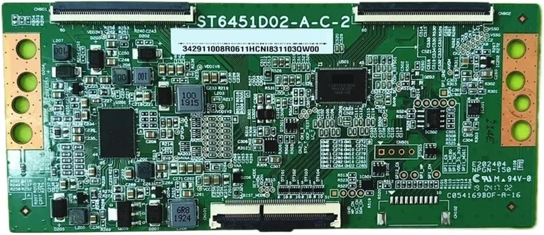 ST6451D02-A-C-2 T-CON Logic Board 342911008R， Compatible for TV 65'' L65M5 L65M5-5ASP H65E17 65EP658 65S525 65DP628 65P8M Replacement Parts image number 3