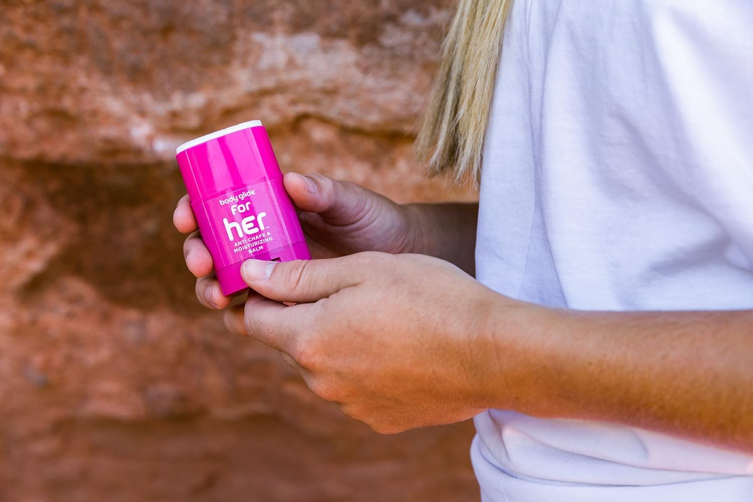 Body Glide FH8 Body Glide for Her anti Chafe Balm, 0.8 Oz (USA Sale Only) image number 5