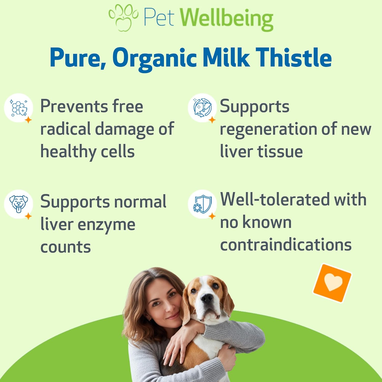 Pet Wellbeing - Milk Thistle for Dogs - Essential Detoxification Support for Canines with Liver Dysfunction (4 Ounce) image number 5