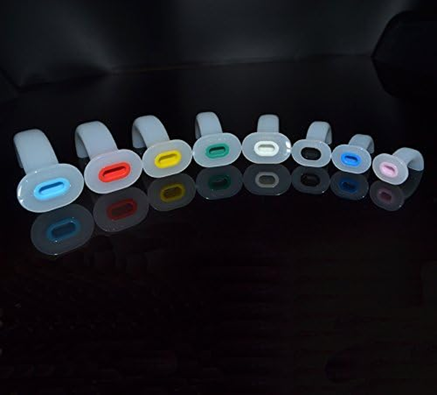 ELYSAID 8 Pieces/Set Plastic Case Gas Guide Tube Disposable Oral Airway Tube for First Aid Airway Kit with Plastic Case image number 4