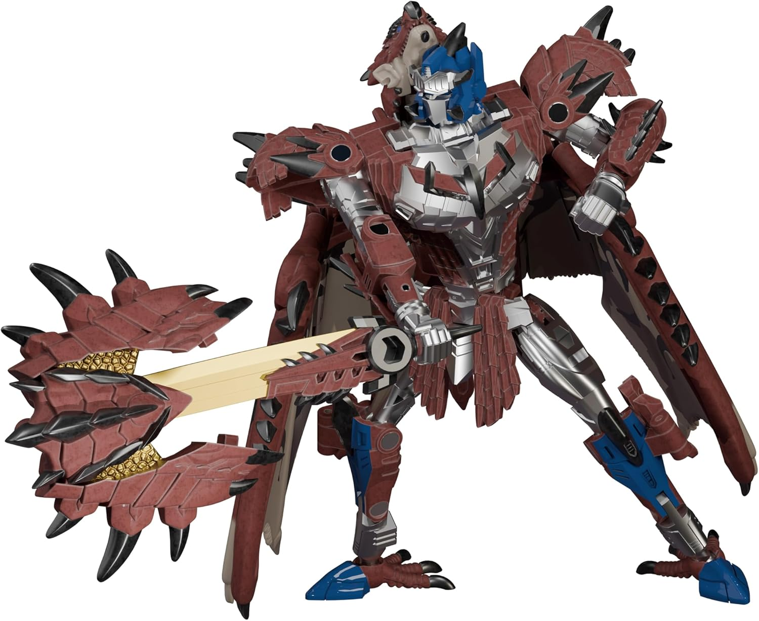 Transformers Takara Tomy Monster Hunter Liolaeus Prime Adult Collectible Action Figure, 15+