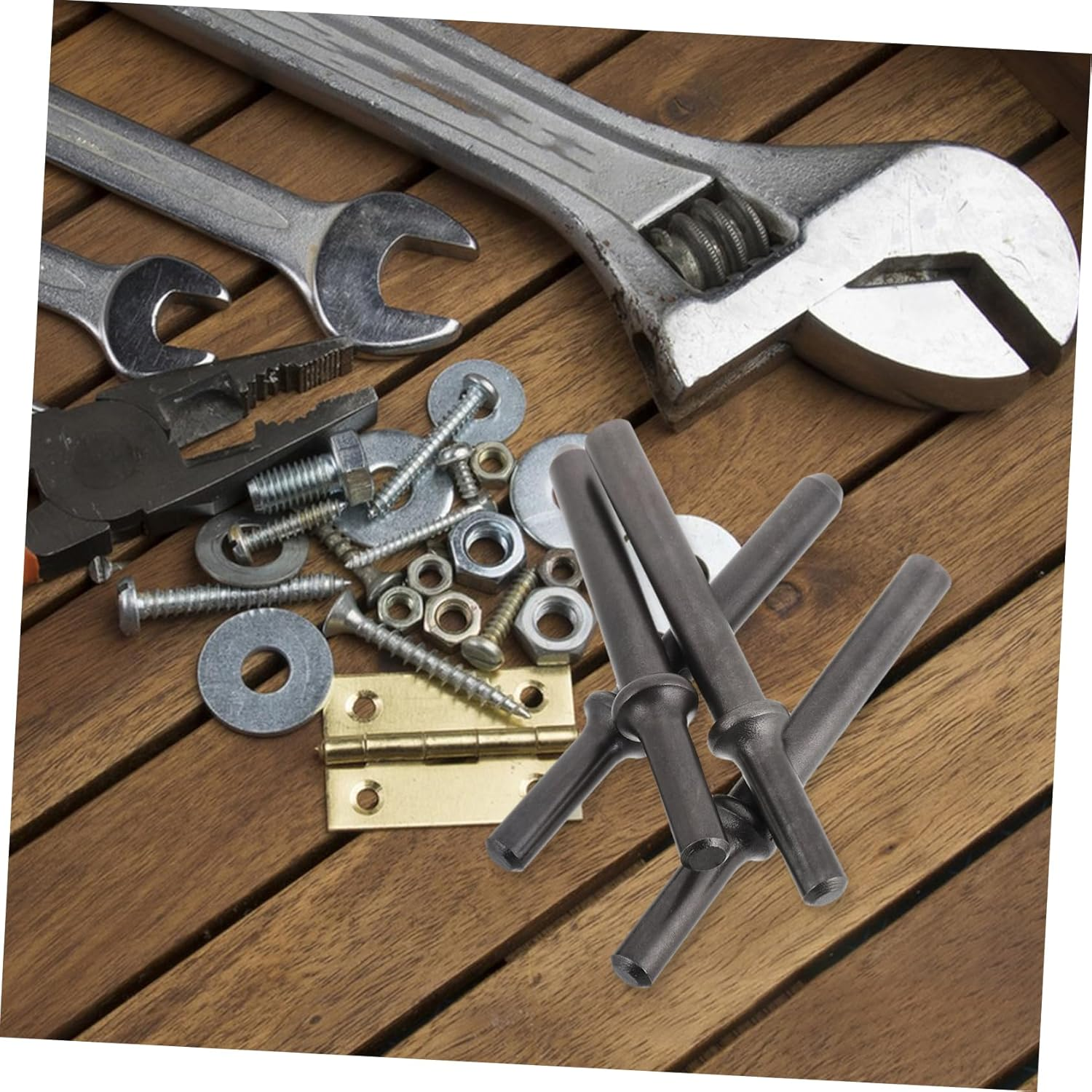 NOLITOY 4Pcs Air Hammer Chisel Bits Pneumatic Air Hammer Rivet Tool Smoothing Bits for Automotive Repair image number 3