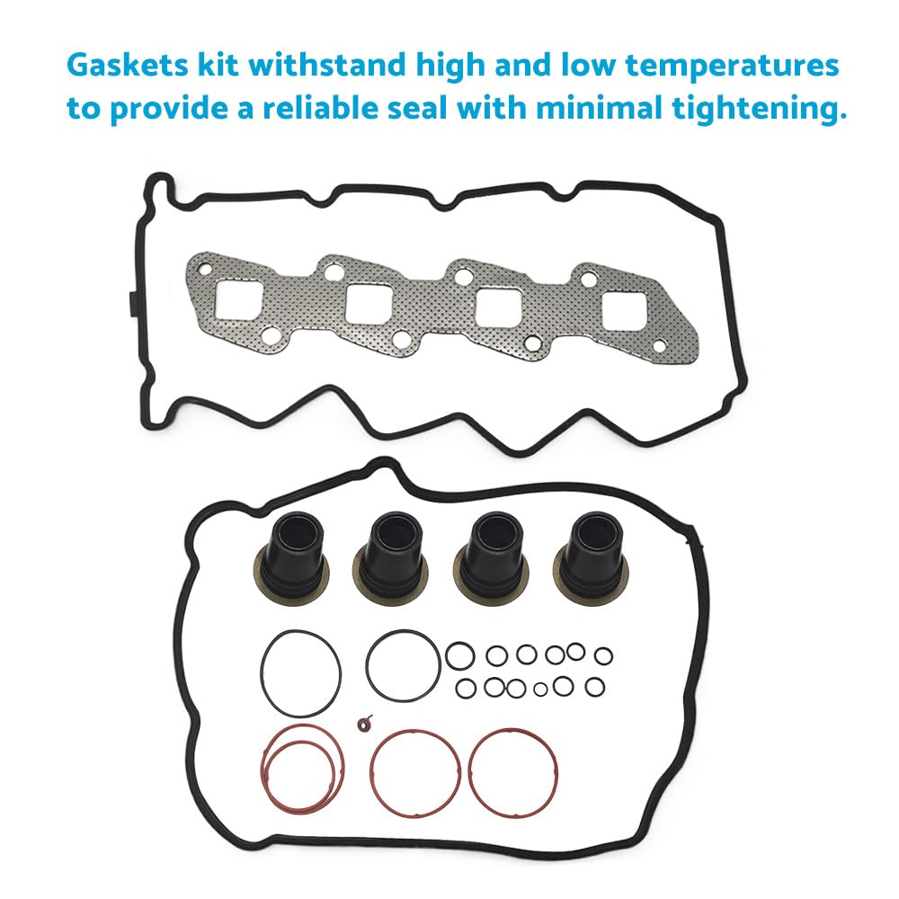 MAX COOL VRS Valve Cylinder Head Gasket Kit Set Suitable for Nissan Navara D22 D40 Pathfinder R51 2.5L 2008-2015 image number 5