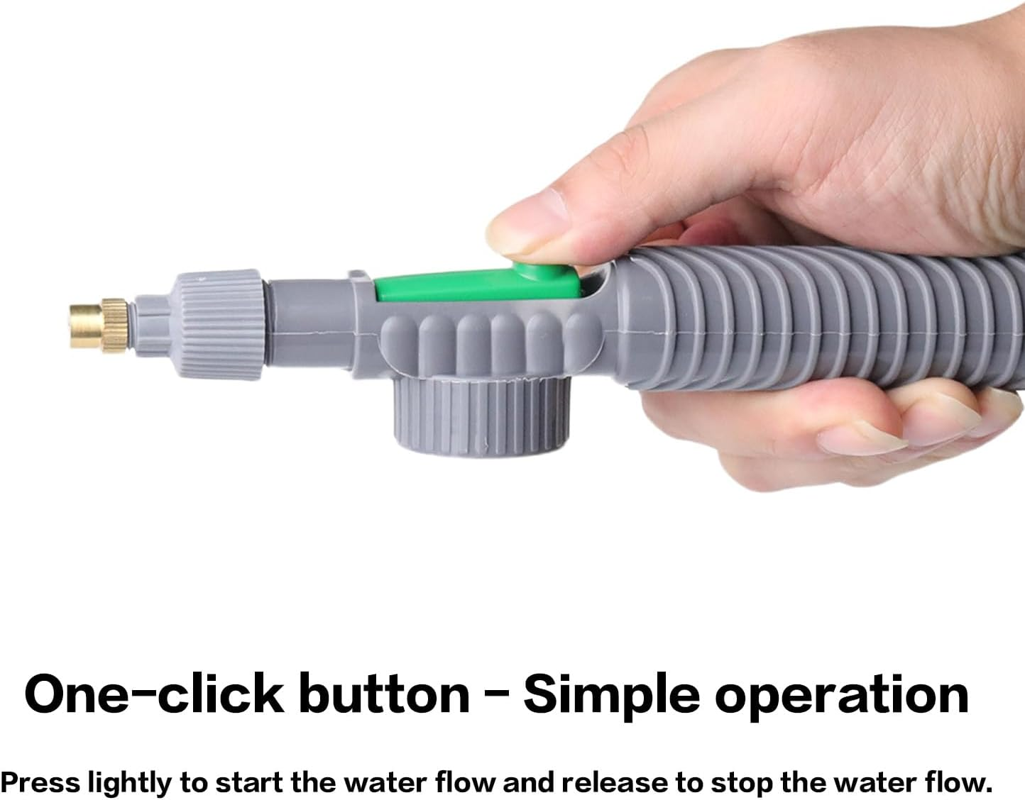 High-Pressure Handheld Garden Sprayer &ndash; Adjustable Nozzle Watering Spray Bottle for Plants, Lawn, Flowers & Home Cleaning, Durable Compact Design image number 1