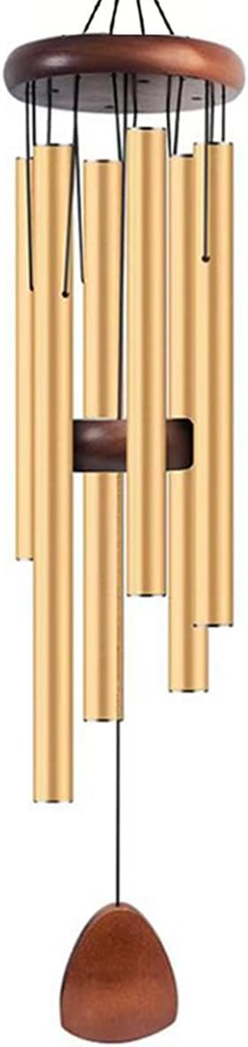 Wind Chimes for Outside, 26 Inches Wind Chimes, Memorial Wind Chimes for Outdoof, Black, Sliver, Blue, Bronze Color (Black)