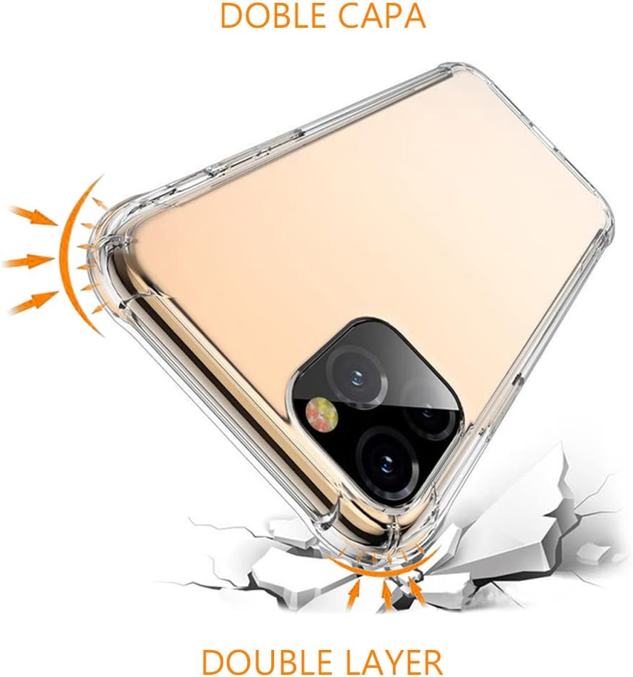 REY 3 X Anti-Shock Screen Protectors and Case for VIVO Y200 5G, Tempered Glass and Silicone TPU with High Resistance image number 5