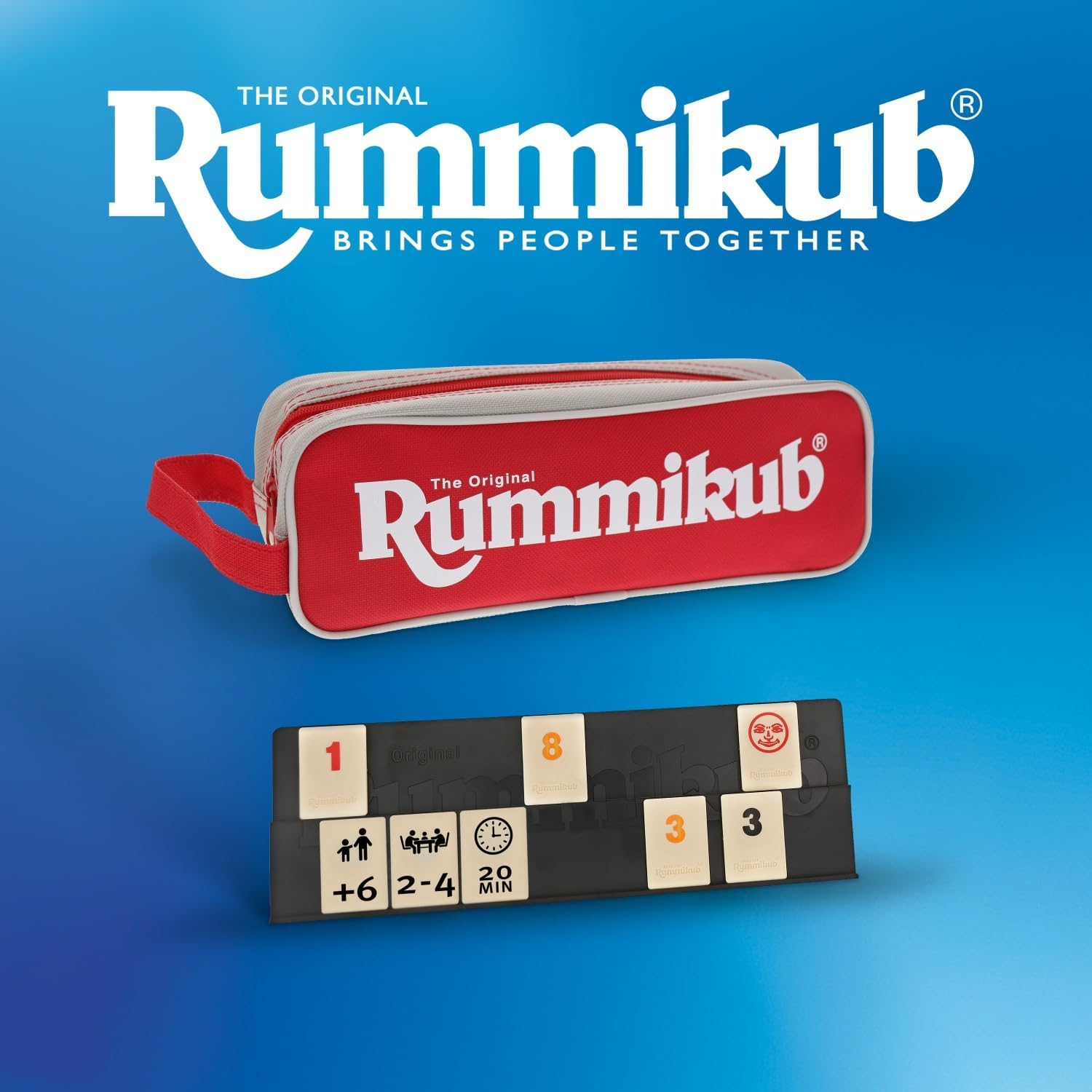 Goliath Toys Rummikub Compact Travel Edition, Travel Game from 6 Years, Board Game for 2 to 4 Players image number 6