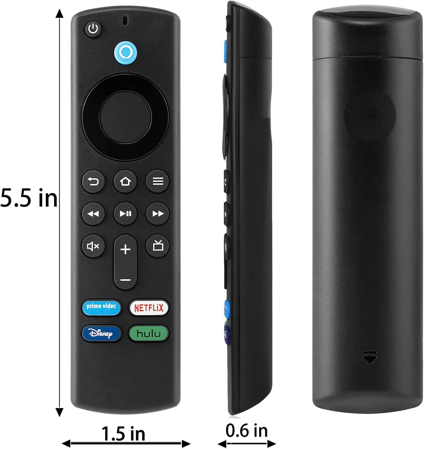 Replacement Voice Remote Control Fit for Amazon Smart Tvs Stick,Compatible with Stick (2Nd & 3Rd Gen), Compatible with Stick TV Cube (1St & 2Nd Gen),Tv (3Rd Gen) New Remote Control image number 2
