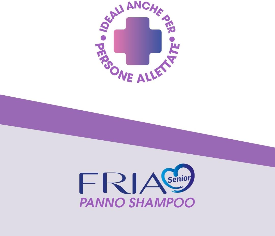 Fria Senior Shampoo Cloth Pack of 4 image number 3