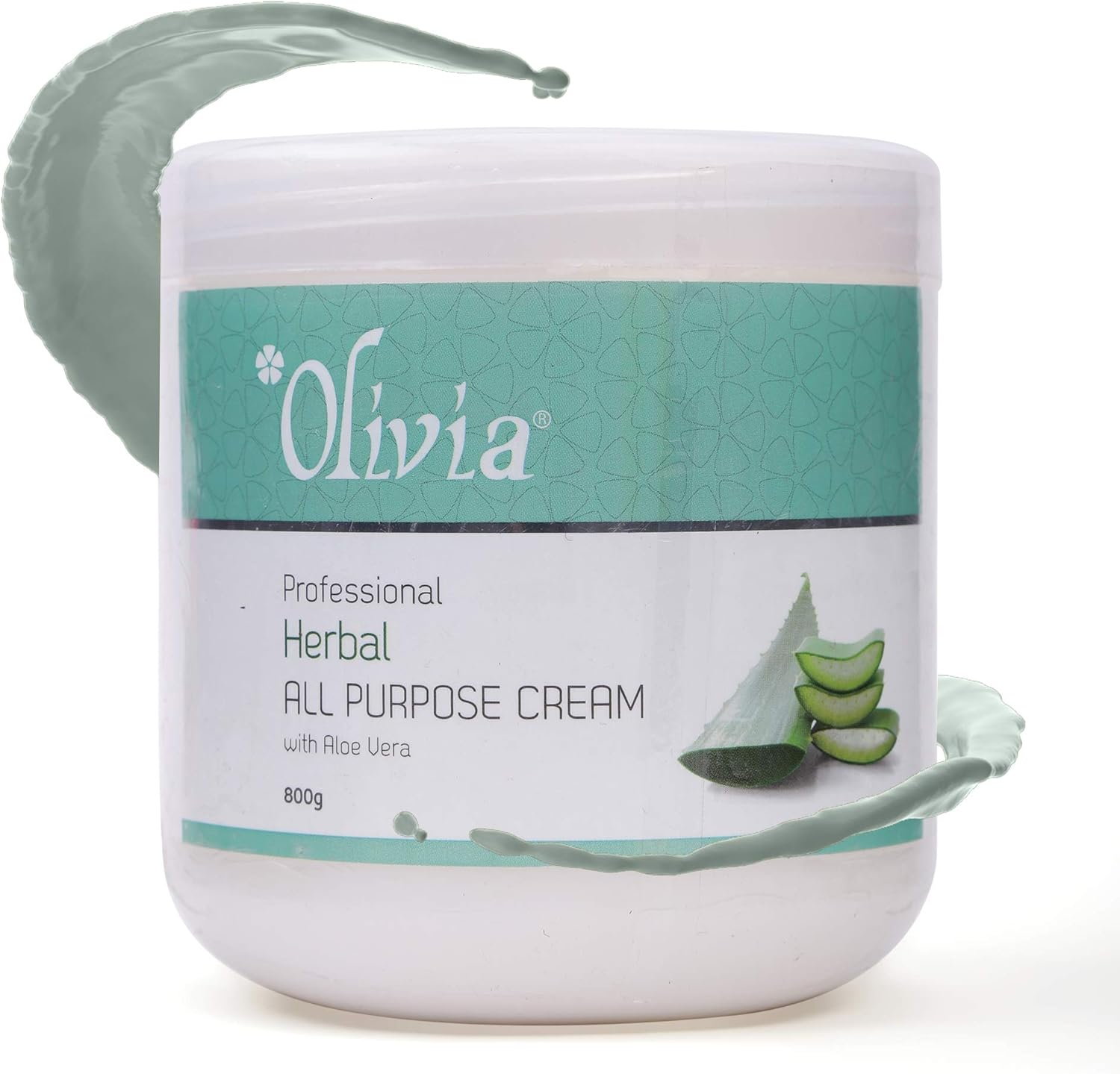 Olivia Professional Herbal All Purpose Massage Cream with Aloe Vera 800G image number 3