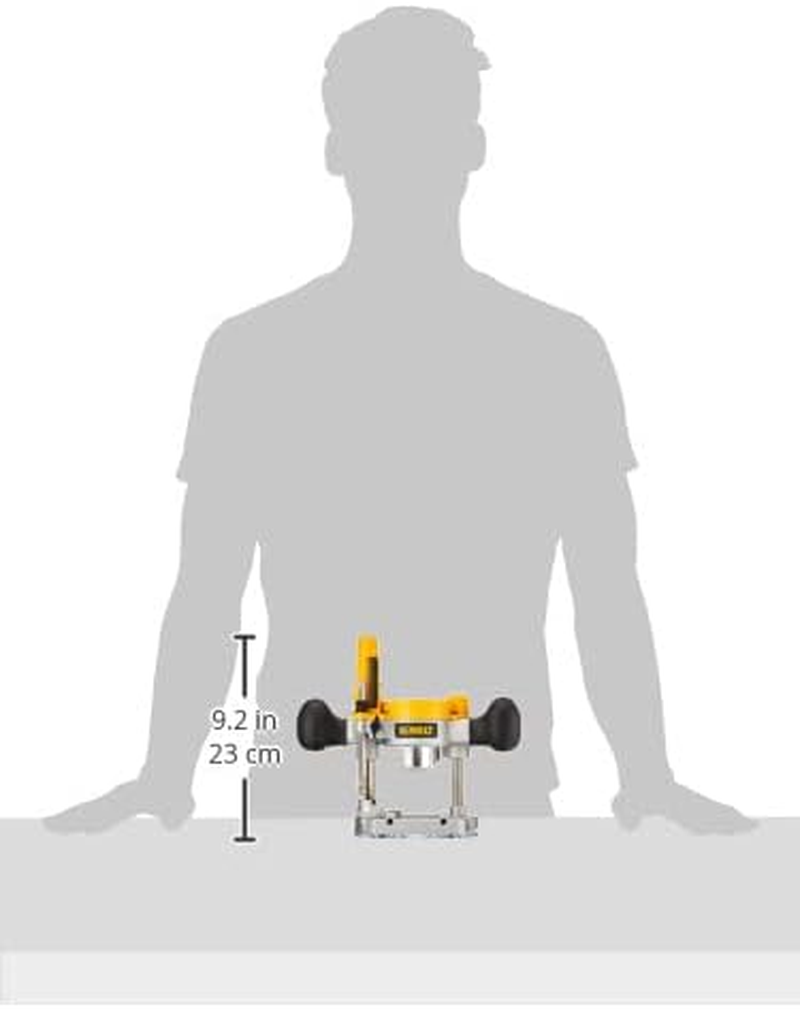 DEWALT Plunge Base for Compact Router, Steel Rods for Smooth Plunge Stroke (DNP612) image number 5