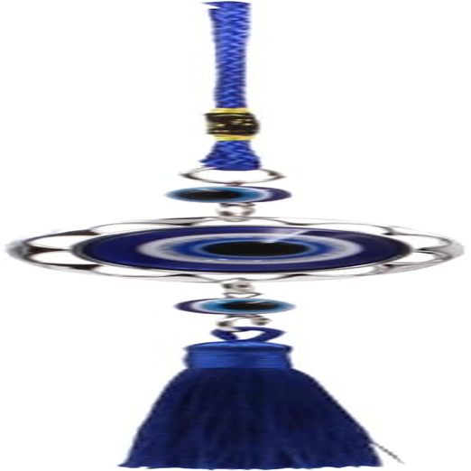 Lucky Evil Eye Car Hanging Ornament,Car Rear View Mirror Hanging Accessories,Evil Eye Car Interior Accessories,Car Decorations,Evil Blue Eye Charms Pendant for Car,Gifts for Women Men (A-Round) image number 2