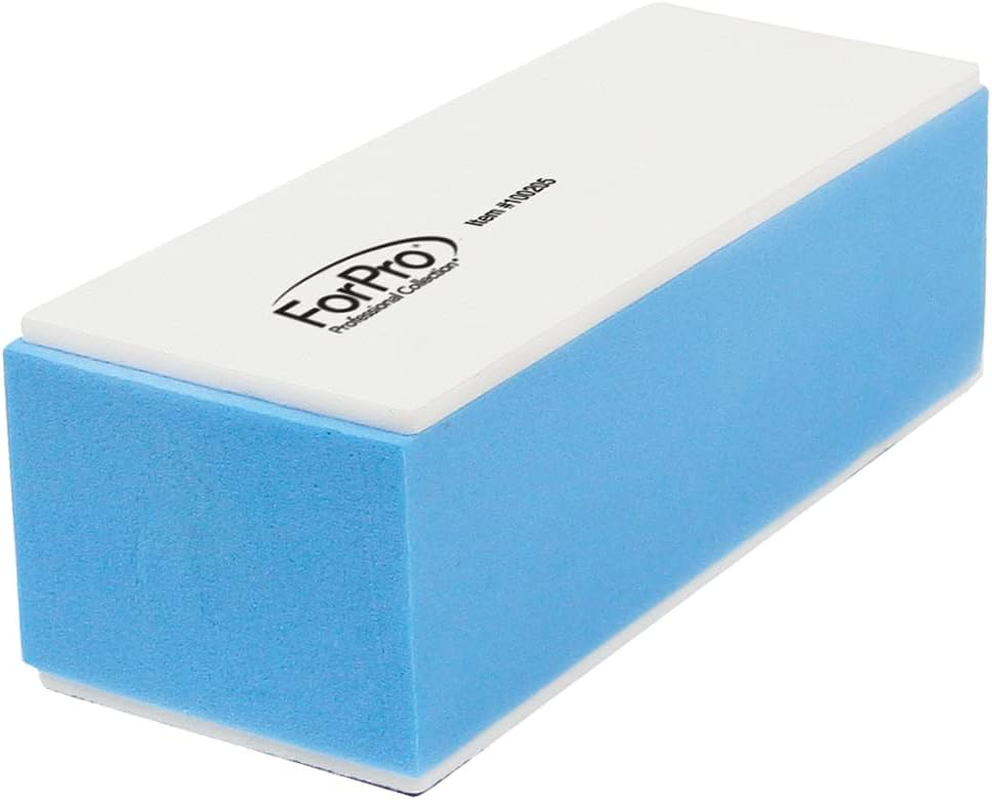 Forpro Professional Collection Miracle Buff & Shine - Grey 400/White 4000 Grit- Twelve (12) Double Sided Manicure & Pedicure Buffers - 1&rdquo; H X 1.375&rdquo; W X 3.75&rdquo; L image number 4