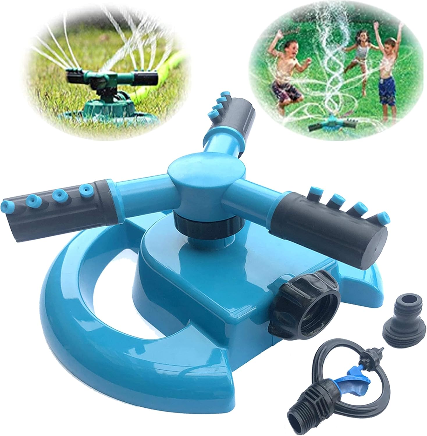 Splash Patrol Water Sprinkler for Kids,Attach Garden Hose for Backyard Fun,Great Summer Toys for Outdoor image number 5