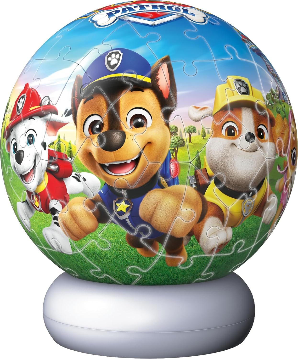 3D Puzzle-Ball Nachtlicht Paw Patrol: Erleben Sie Puzzeln in Der 3. Dimension! image number 2