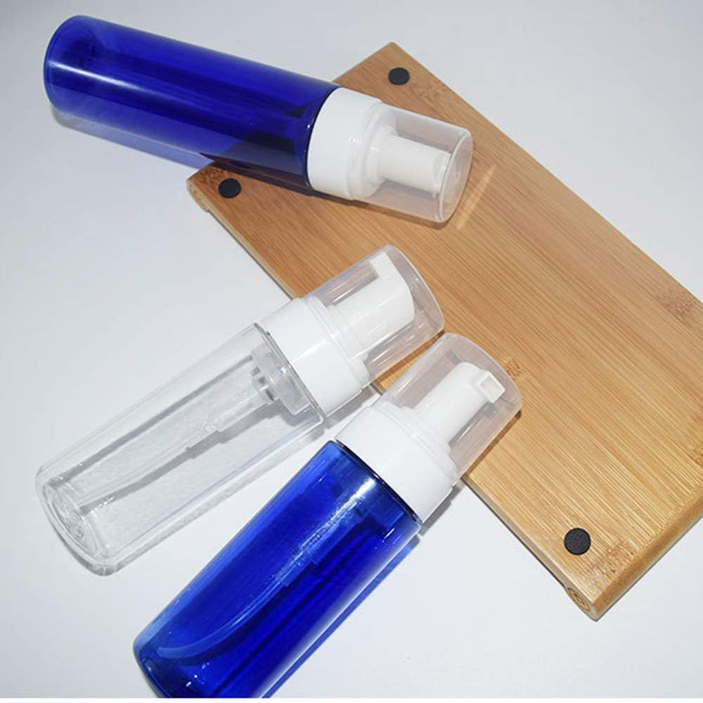 5PCS Foaming Soap Dispensers Pump Bottles Empty Foam Foamer Dispenser Pump Bottles (100Ml,Blue)
