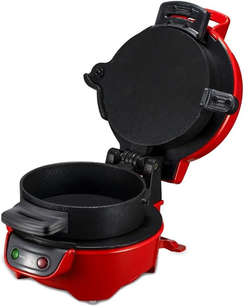 Breakfast Sandwich Maker with Egg Cooker Ring Easy Clean Non Stick Burger Sandwich Omelette Toaster Maker 600W Portable Stainl Steel Hamburger Pr for Pancakes/Cookies/Burgers