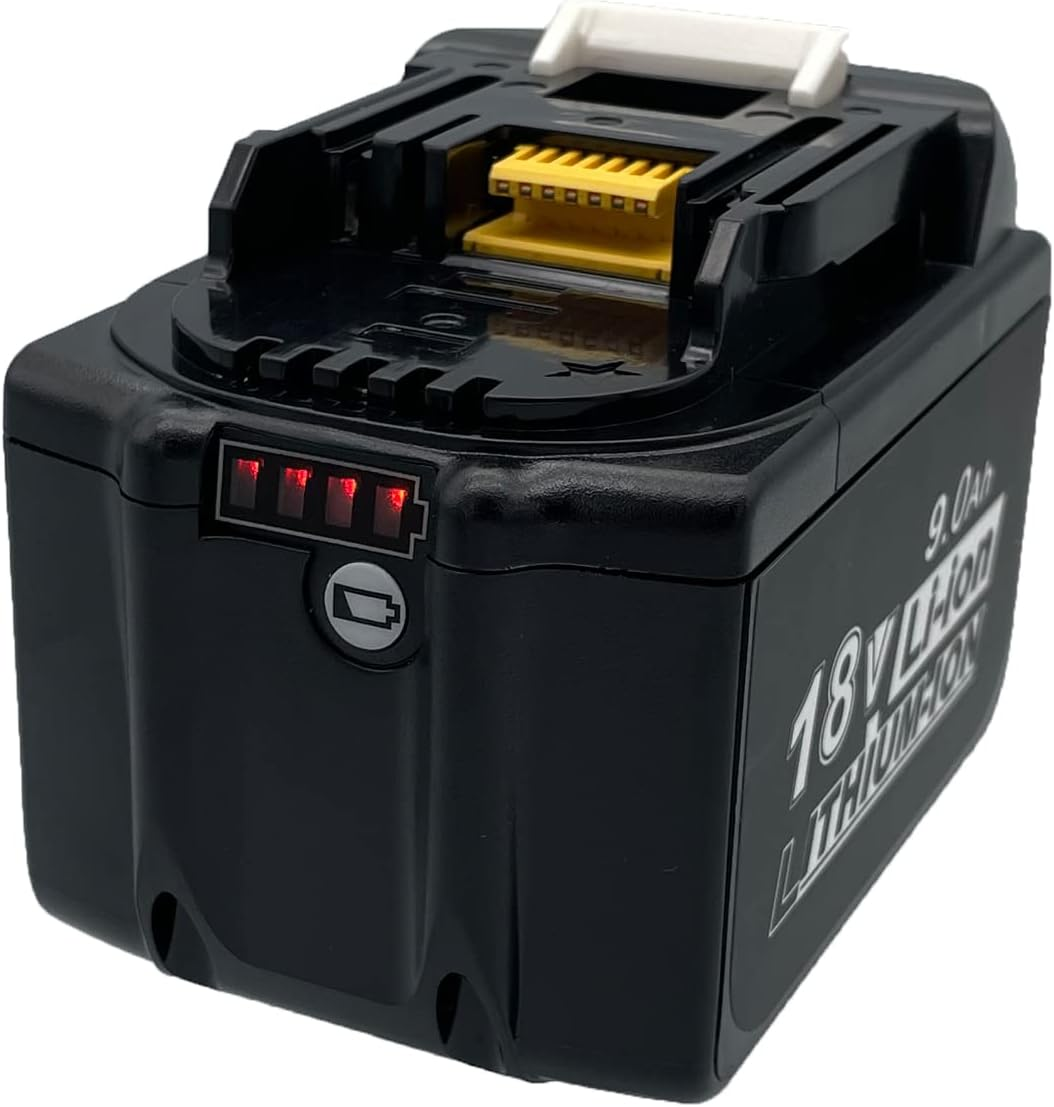 ZCWYLHA 9.0Ah 18V for Makita Battery Compatible BL1860 BL1840 BL1850 Cordless LXT image number 1