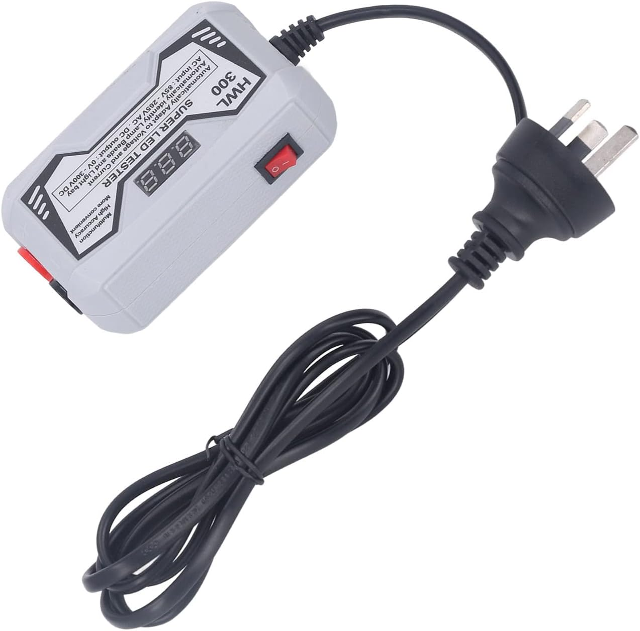 Super LED Tester, 85‑265V 18W Portable Adjustable Voltage Non Electric Shock Real Time Digital Display Automatic Detection TV Backlight Tester for Inspection (AU Plug) image number 5