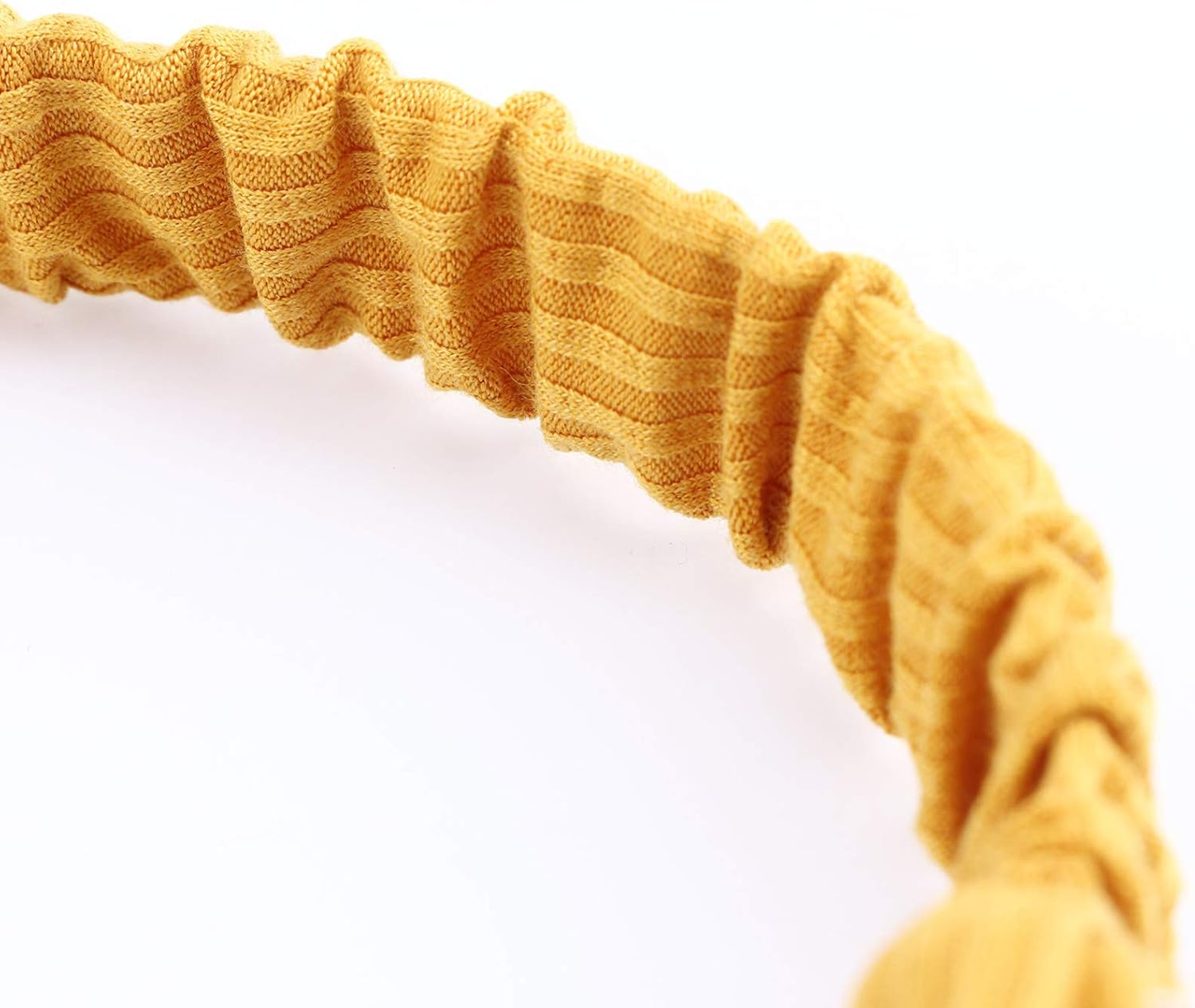 AQOKKA Headbands for Women Criss Cross Vintage Head Wrap Boho Headband Elastic Hair Accessories 8 Pack - 8 Pack Cross Ribbing Elastic Band Da image number 7