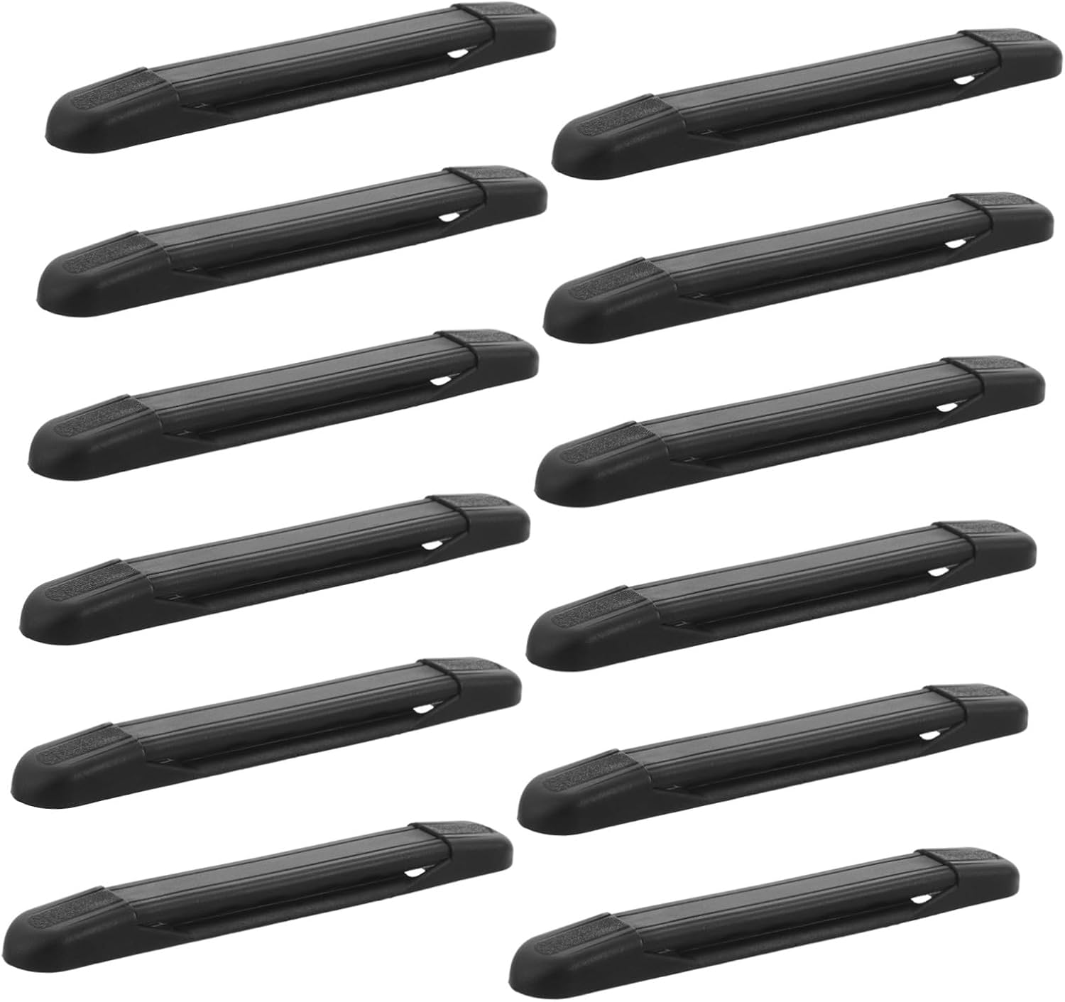 GALPADA 12Pcs Luggage Replacement Handles Plastic Grip Pull for Suitcase Travel Bag Accessories Lightweight Fit with Anti-Slip Texture for Secure Carrying