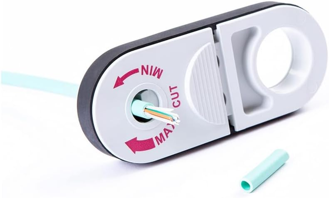 Veumoie Universal Network Wire Stripping Tool for Cat5E, Cat6,Cat7, Cat8 - Coaxial Cable Stripper, Pocket Cable Stripper Tool White image number 4