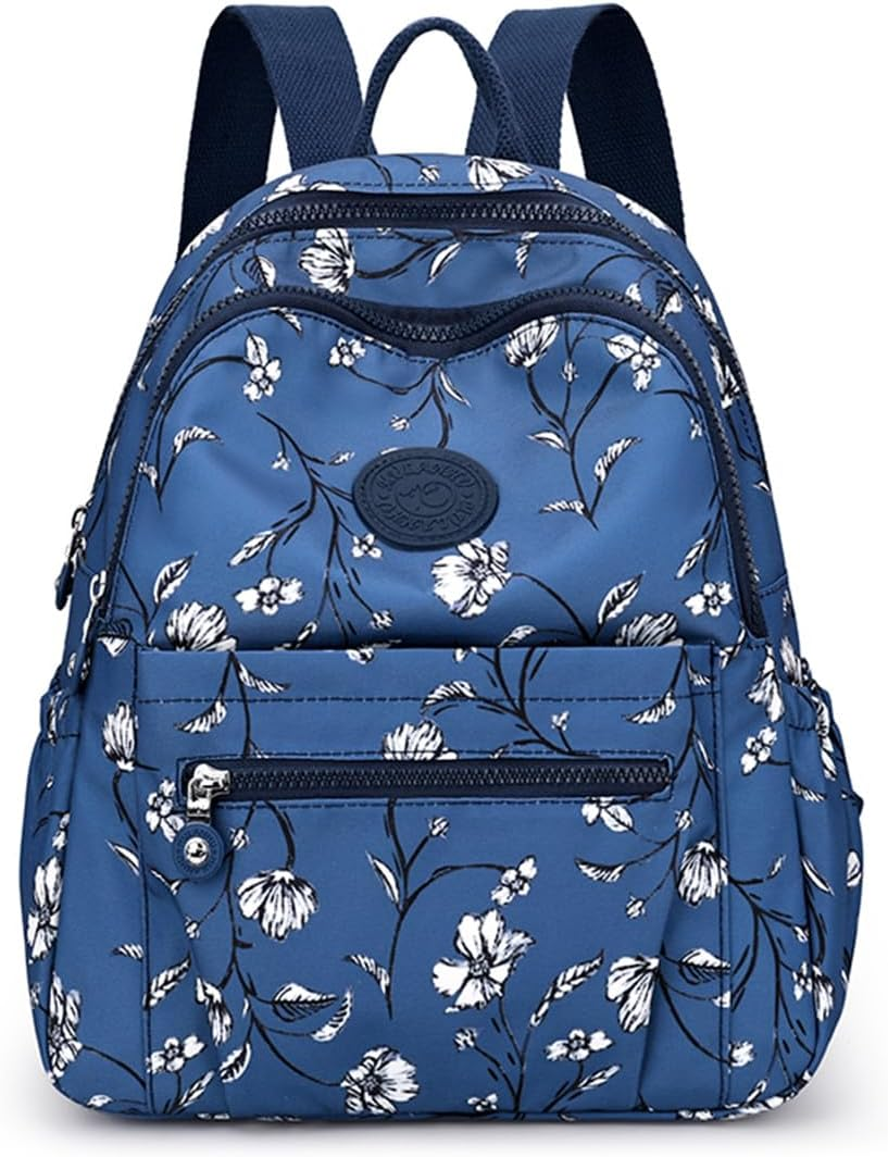 Tanweibago Mini Nylon Women Backpacks,11L Small Ladies Backpacks Casual Lightweight Women Shopping Travel Daypack