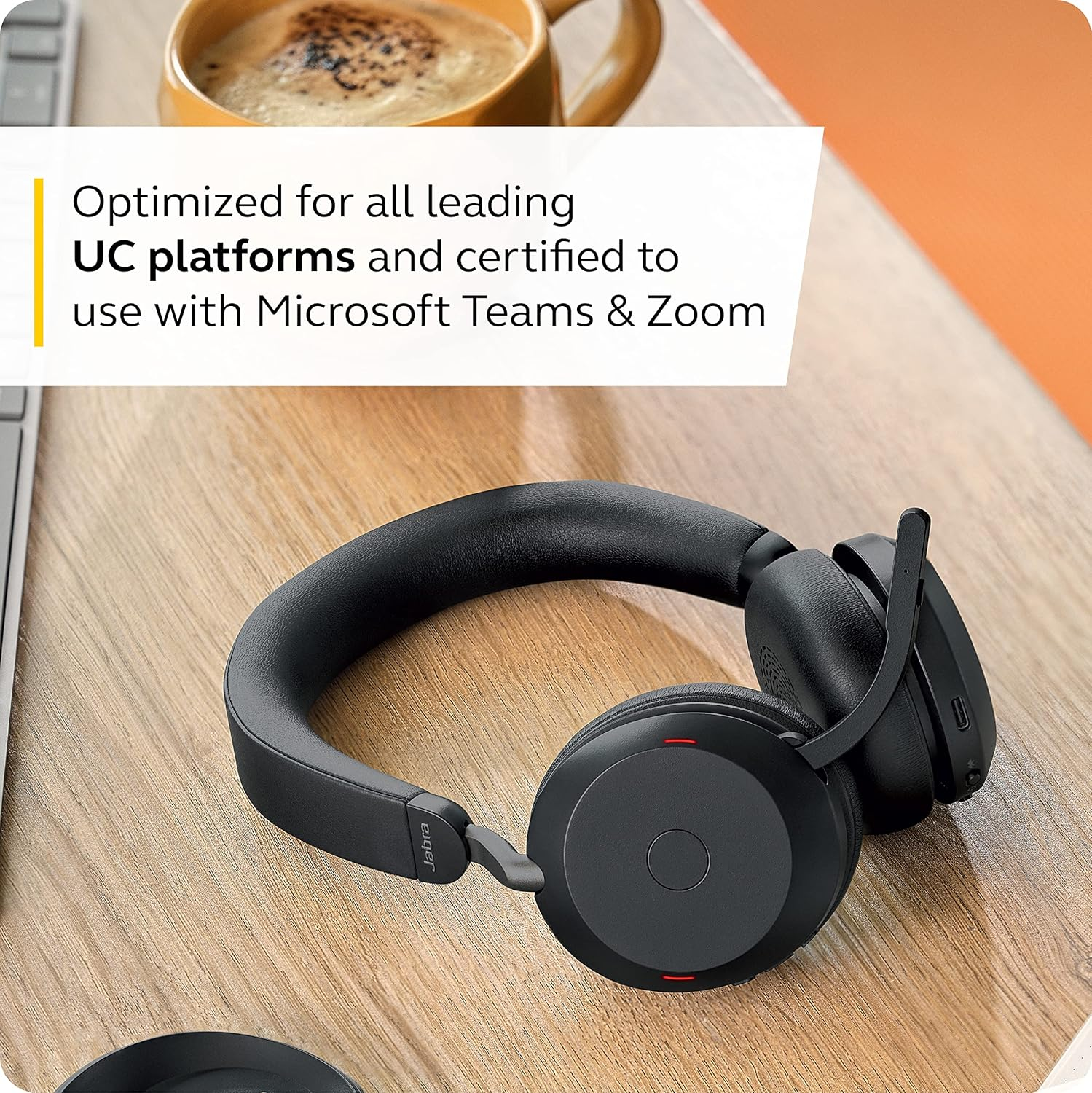 Jabra GN Evolve2 75 Link380A MS Stereo W/Stand USB-A Bluetooth Adapter [27599-999-989] image number 2