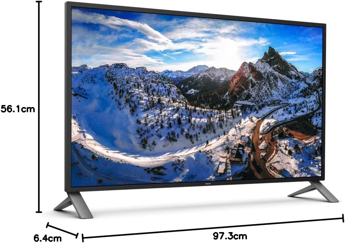 Philips Brilliance 438P1 108Cm (42.5") 4K UHD WLED LCD Monitor image number 2