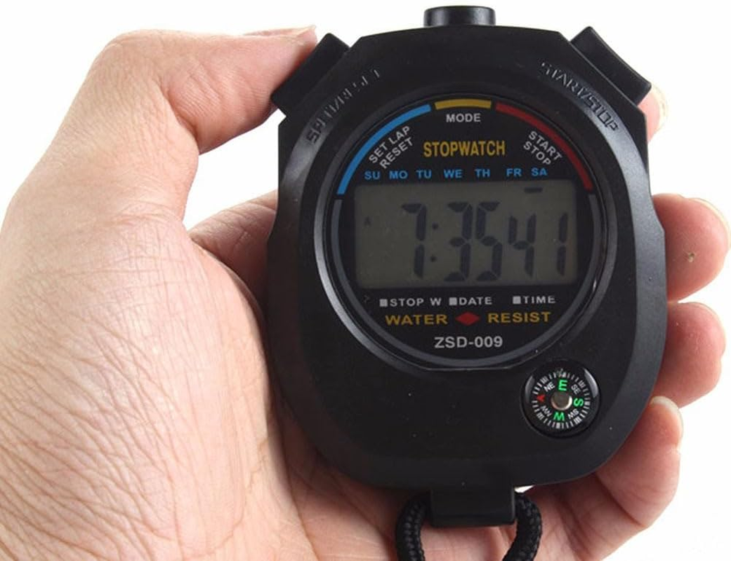 BESPORTBLE 12 Pcs Timer Stopwatch for Game Referees Watch Match Stopwatch Classroom Electronic Watch Workout Game ES Running Handheld Abs image number 3