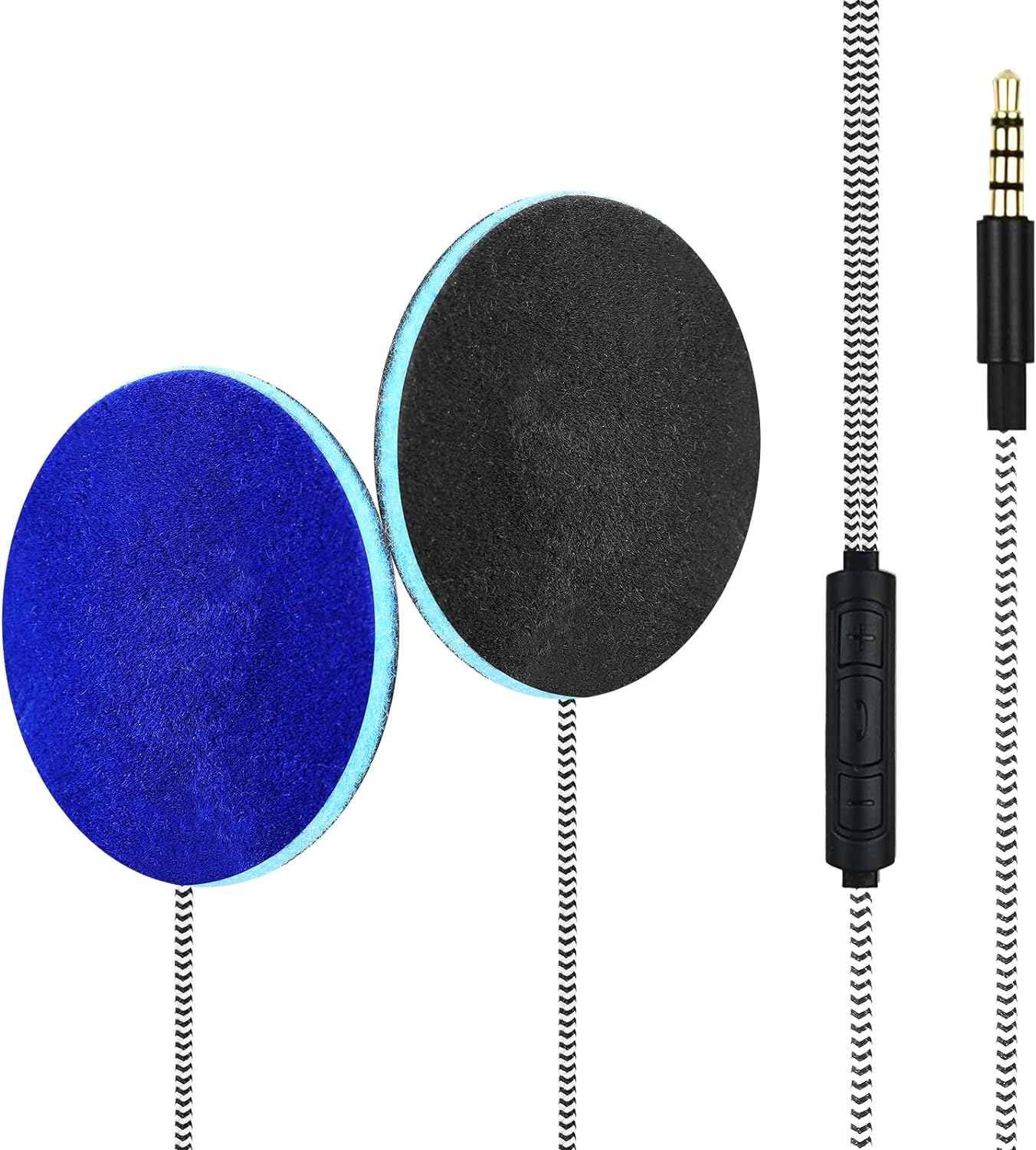 MMUSS Sleep Ultra Thin Pillow Headphones with Mic, Control Button for Sleep Headphones. Headband Headphone Replacement image number 3