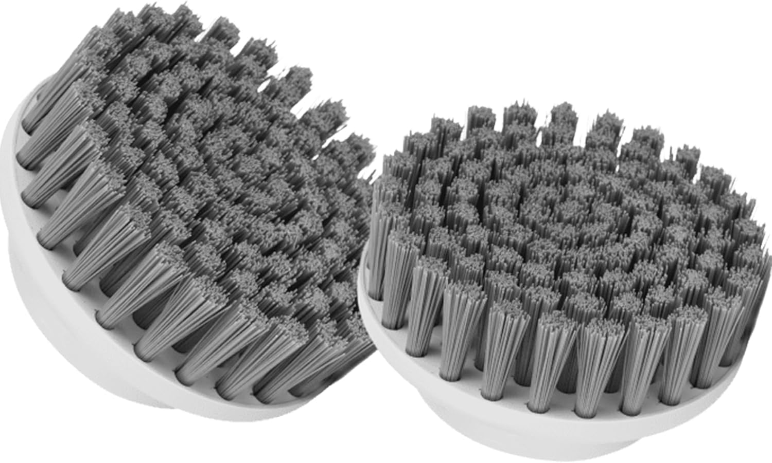 Synoshi round Brush Heads (2 Units) for Electric Spin Scrubber | Designed for General Cleaning Tasks image number 1