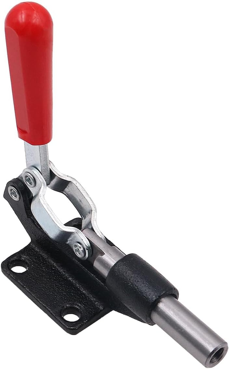 ZONADA 2 Pack Metal Toggle Lever Clamps 42Mm 386Kg Capacity &ndash; Straight Action Push Pull Piston Stroke Clamping Tool for Woodworking, Metalwork, Industrial Projects image number 6