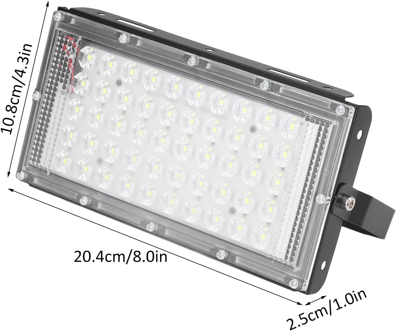 Eujgoov 50W 12V Super Bright LED Flood Light Floodlight Outdoor Lighting for Yard Garden image number 1