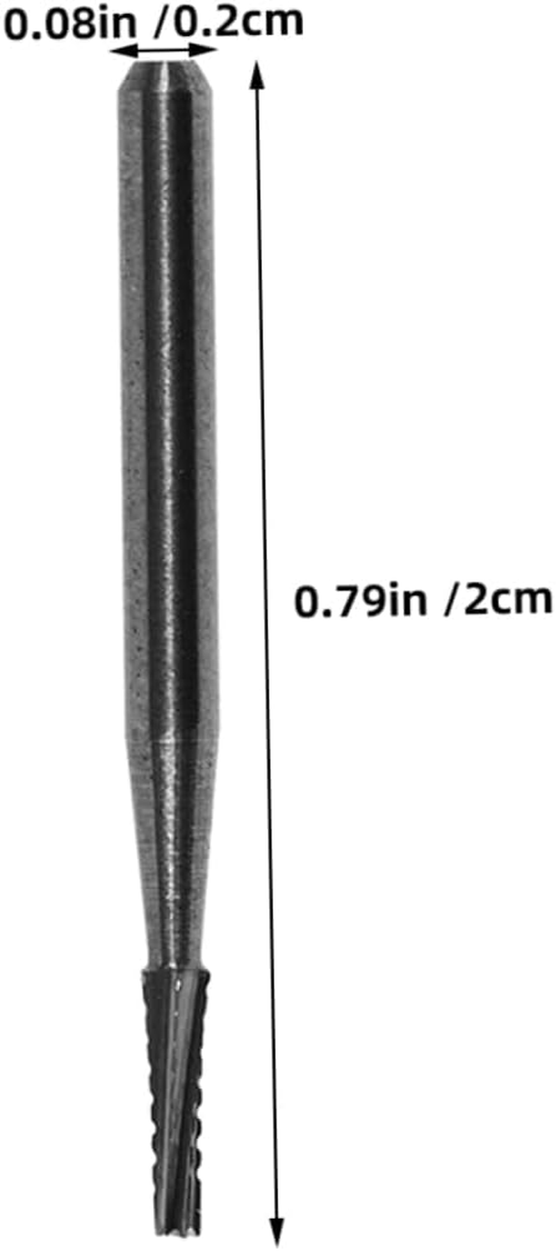 JECOMPRIS 3Pcs Tungsten Carbide Drill Bit Set for Auto Glass Repair Windshield Crack and Chip Repair Tool Kit for Car Window Rock Chip and Grout Removal image number 3