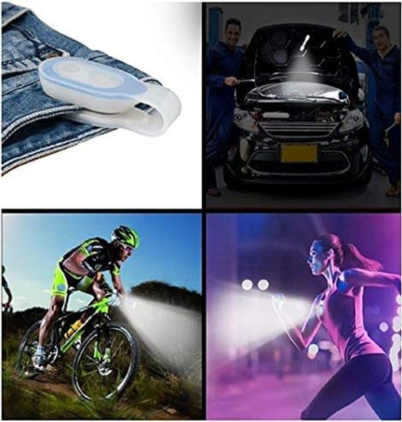 TDL - BRAND Rechargeable Clip-On Magnetic LED Safety Light - Silicone with 3 Light Modes. Perfect for Hiking, Dog Walking, Running, Jogging - Emergency Signal Beacon for Car and Home (Red) image number 2