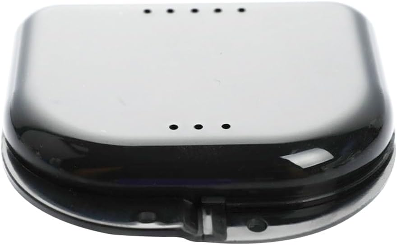 Orthodontic Retainer Box Sport Mouth Case Dental Denture Teeth Guard Storage Purple