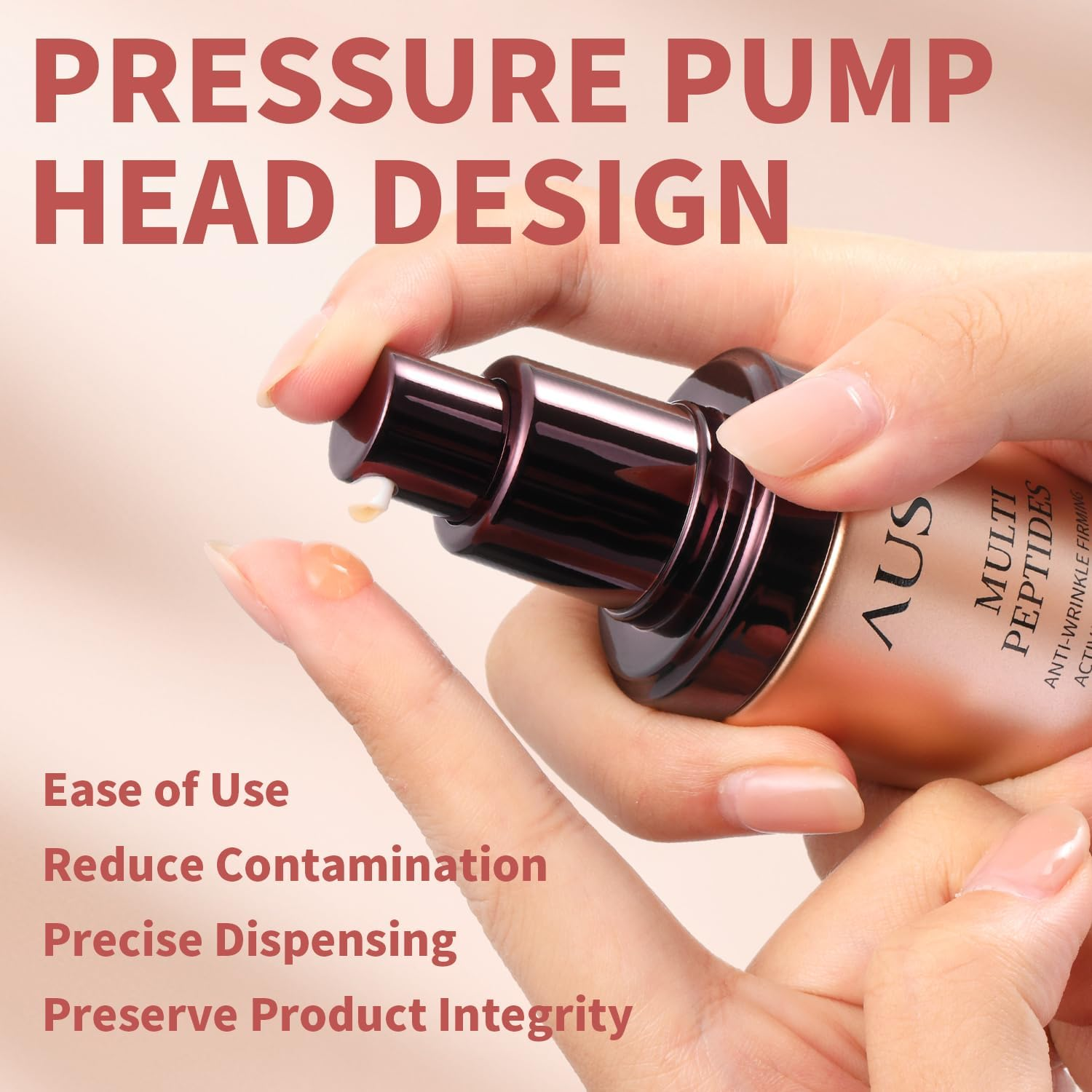 RAZUYEN Anti-Aging Moisturizer Serum, Reduces Wrinkles & Fine Lines, Face Hydrating, Smooths Skin, Firming Face Serum for Radiant Skin, Daily Skin Care Treatment, 1.35 OZ image number 2