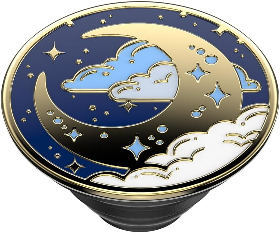 POPSOCKETS Pop Grip Holder for Phone & Tablet (Genuine) - Enamel Fly Me to the Moon image number 3
