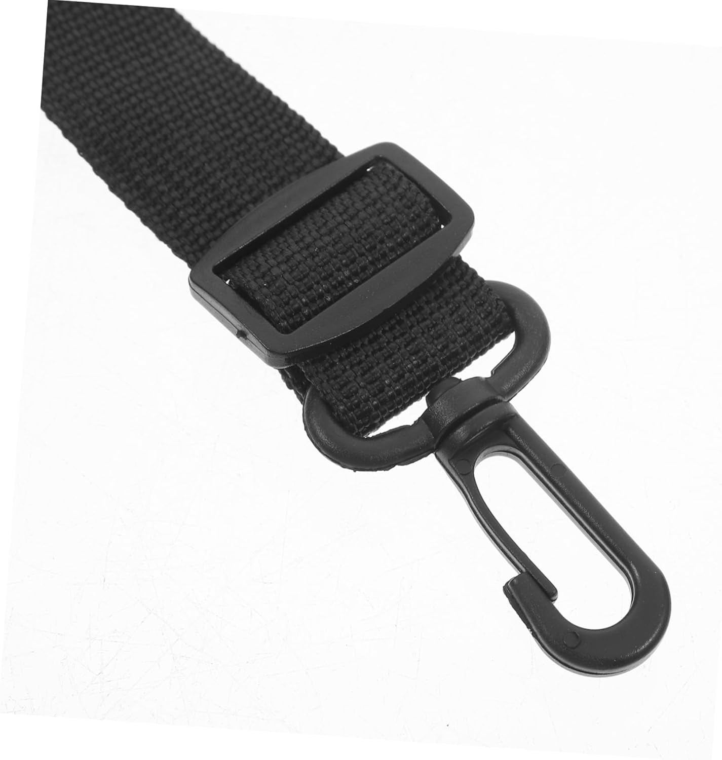 Hoement Adjustable Sturdy Laptop Bag Strap with Hook, Black Nylon and Oxford Cloth Padding, Messenger and Briefcase Belt for Travel and Work image number 5