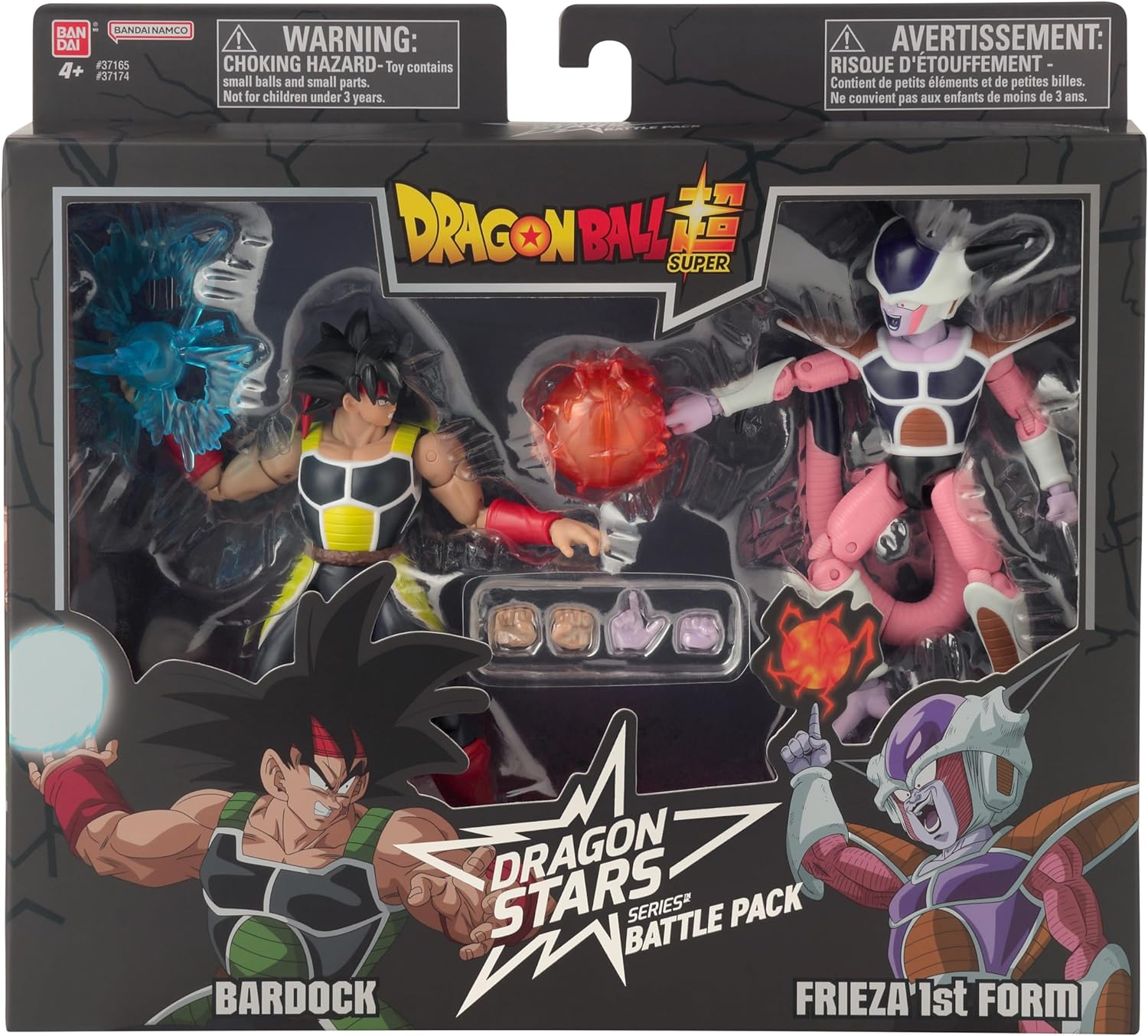 Dragon Ball Super - Dragon Stars - Bardock Vs Frieza 1St Form, 6.5" Battle Pack Action Figure Set image number 3