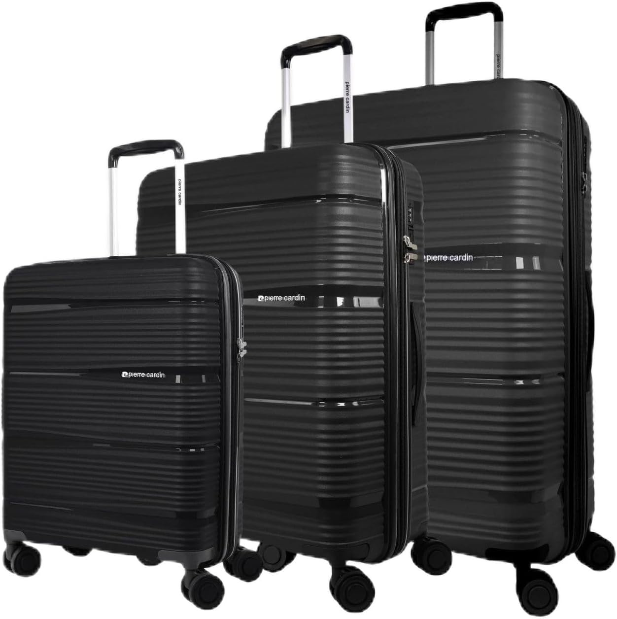 Pierre Cardin Normandy 73Cm Large Hard Shell Suitcase in Navy