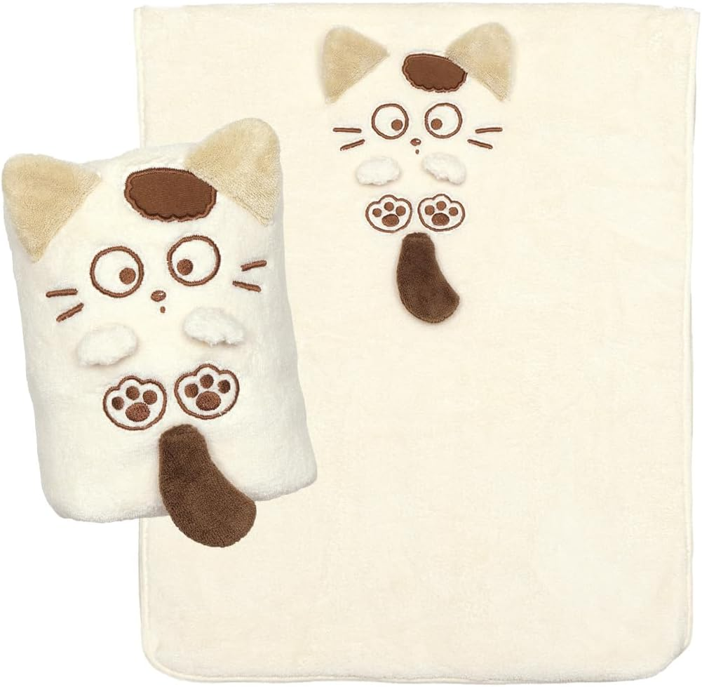 Skater TOH1-A Water Absorbent, Quick Drying, Hair Drying Towel, Tama & Friends, Would You like to Tame My House? Length 15.7 X Width 39.4 Inches (40 X 100 Cm) image number 6