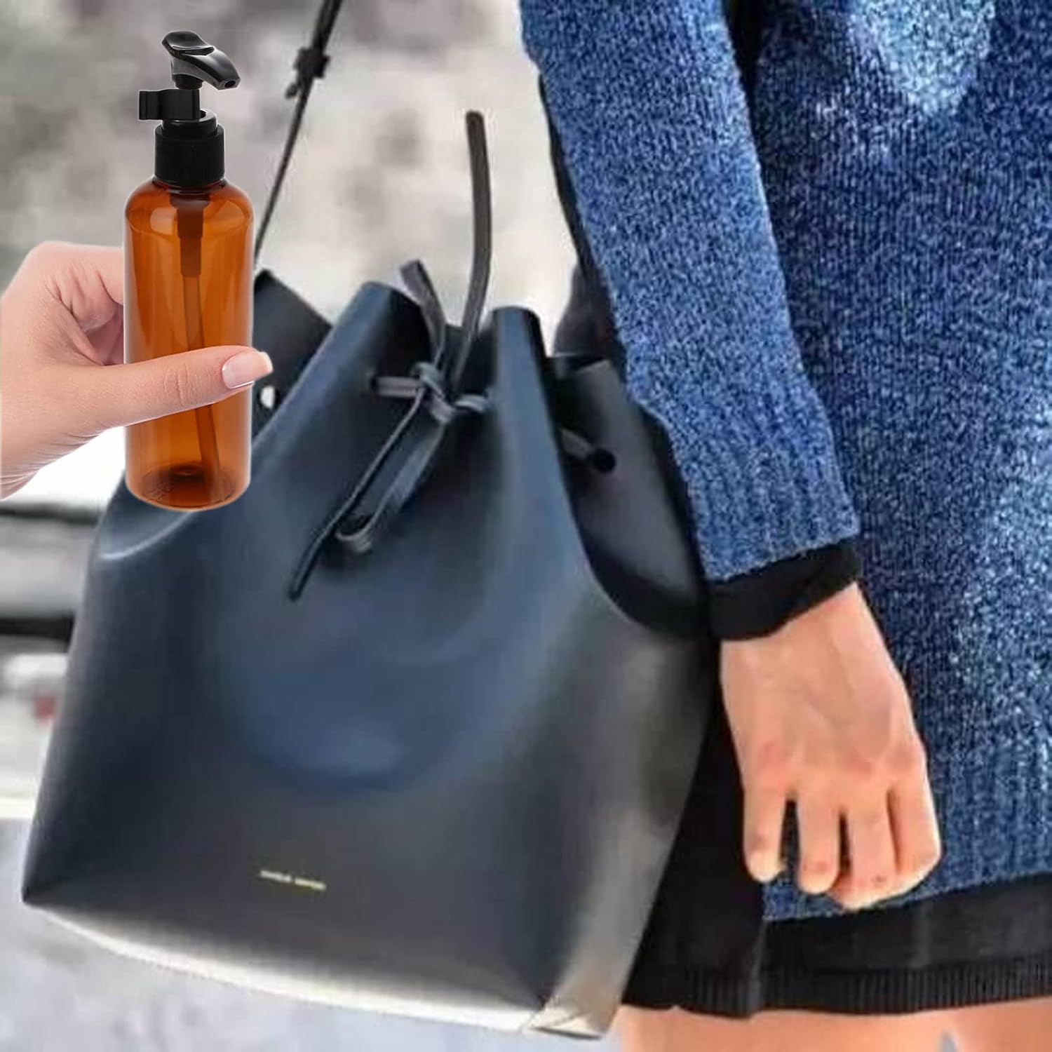 Mebamce 3Pcs 100Ml 3.5Oz Empty Refillable Brown Plastic Pump Dispenser Bottles Jars Container for Conditioner Body Wash Hair Gel Liquid Hand Soap DIY Lotion'S and Massage Oil'S image number 1