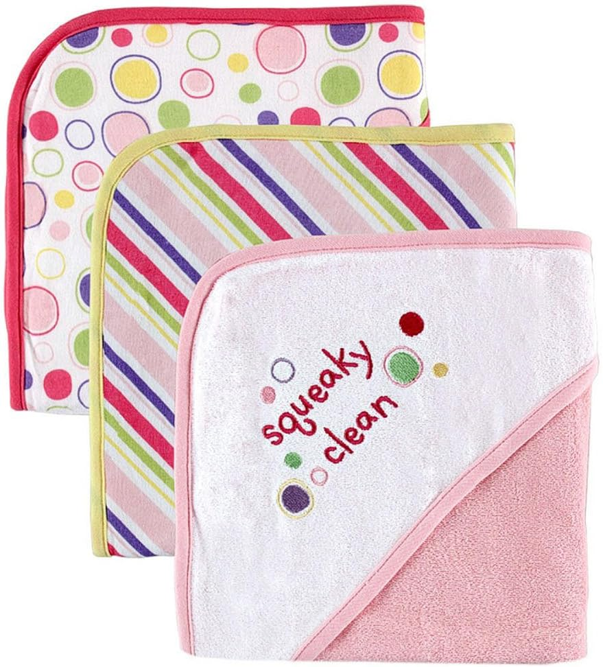 Luvable Friends Unisex Baby Cotton Terry Hooded Towels, Scuba Duck, One Size - Dinosaur image number 3