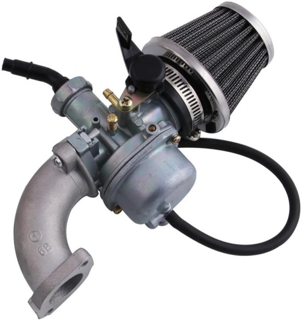 Motorcycle Carburetor 22Mm Compatible for Pit Dirt Trail Bike Go Kart ATV Quad 110Cc 125Cc Motorbike Motorcycle Carburetors Accessories image number 4